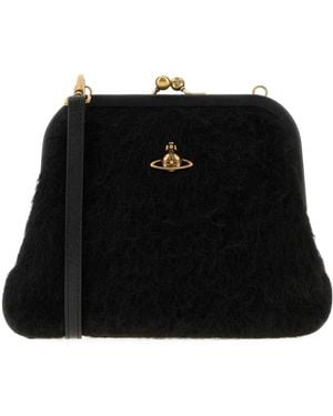 Vivienne Westwood Frame Clutch Bag - Black