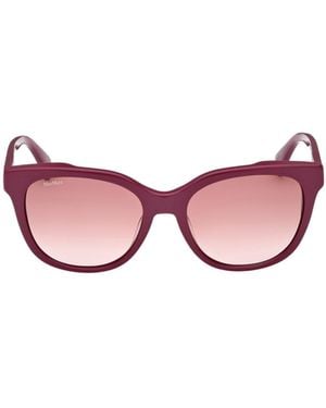 Max Mara Square Frame Sunglasses - Pink