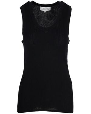 Studio Nicholson Sleeveless Knitted Top - Black