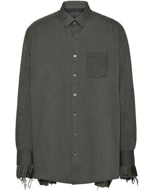 Maison Margiela Patchwork Inside-Out Jacket - Grey