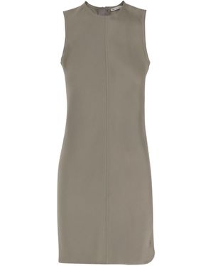 Ami Paris Straight Short Dress - Grey