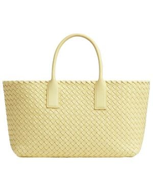 Bottega Veneta Small Intreccio Handbag - Metallic