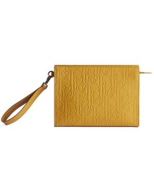 Dior A5 Triangle Pouch - Metallic