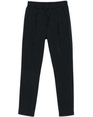 Herno Pleated Drawstring Trousers - Black