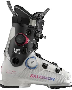Salomon Lab S Pro Supa Dual Boa 130 Ski Boots - Brown