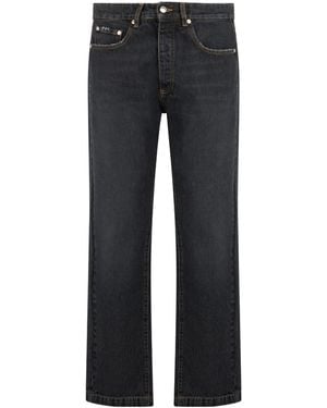 ICON DENIM Iann Straight-Leg Jeans - Black