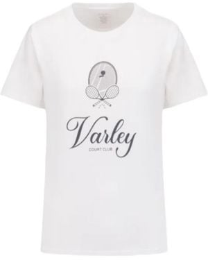 Varley Coventry Tee T-Shirt - White