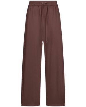 Liu Jo Slit Details Pants - Brown