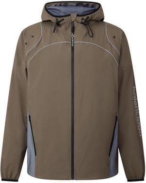 Balenciaga Logo Casual Jacket - Multicolor