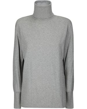 Studio Nicholson Nilo Roll Neck Knitted Sweater - Gray