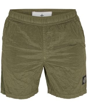 Stone Island Nylon Swim Trunks - Green