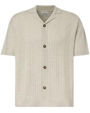 LeKasha Gerone Knitted Cashmere Polo Shirt - White