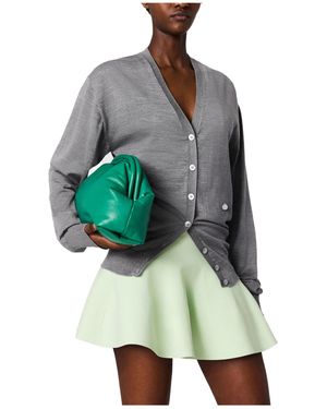 Stella McCartney Stretch-Knit Mini Skirt - Green