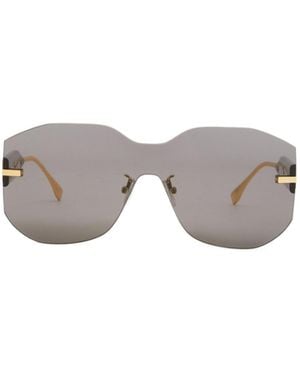 Fendi Rimless Sunglasses - Gray