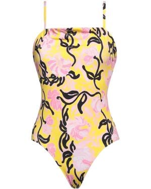 Marni Sleeveless Floral Dress - Metallic
