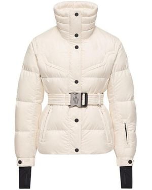 Moncler Grenoble Karashi Belted Down Jacket - Natural