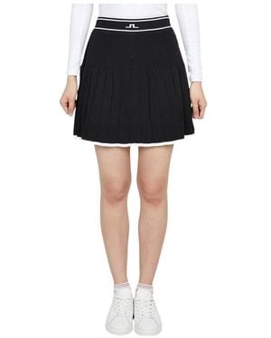 J.Lindeberg Knitted Midi Skirt - Black