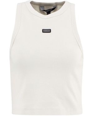 Barbour Logo Detail Vest - White