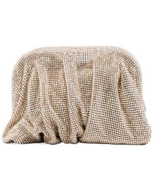 Benedetta Bruzziches Magnetic-Clasp Clutch - Natural