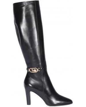 Celine Pointed Boots - Black