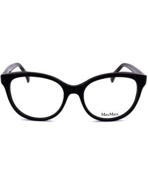Max Mara Cat-Eye Frame Glasses - White