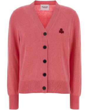 Isabel Marant Isabel Marant Étoile Karina V-Neck Cardigan - Pink