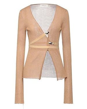 Sportmax Solid Colour Knit Jumper - Natural