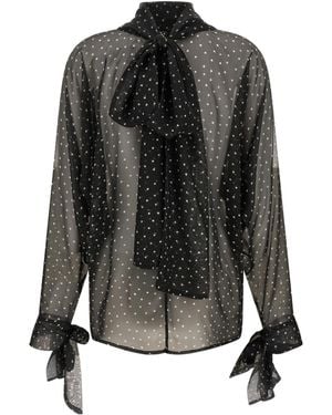 P.A.R.O.S.H. Long-Sleeved Shirt - Black