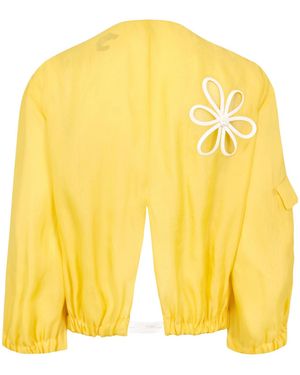 Fendi Softshell Jacket - Yellow