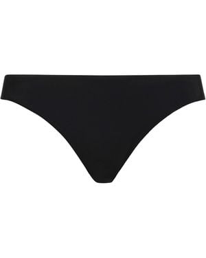 Rick Owens Stylish Solid-Color Bikini Bottoms - Black