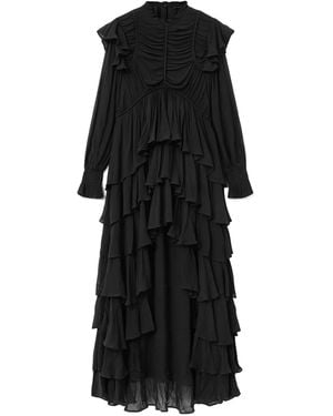 AllSaints Allsaints Leila Ls Dress - Black