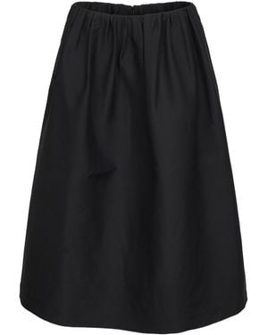 TOTEME Totême Gathered Evening Skirt - Black