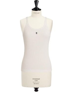 Dior Iviera Tank Top - White