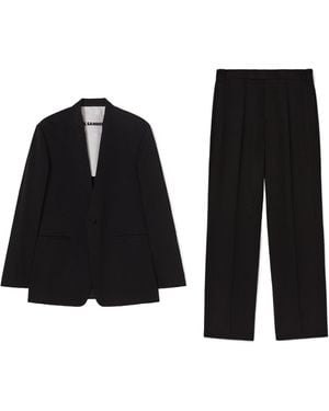 Jil Sander Tailored Suit - Black