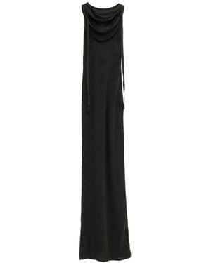 Paloma Wool Pleated Sleeveless Dress - Black