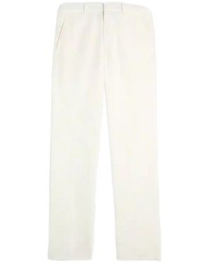 Tod's Straight-Leg Chinos - White