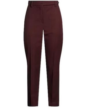 Brunello Cucinelli Slimfit Tailored Trousers - Purple
