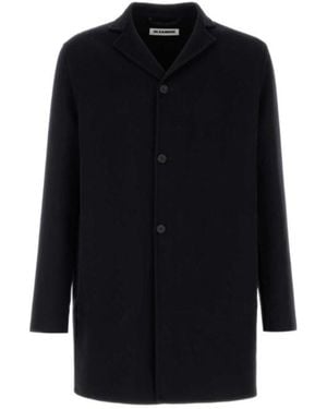 Jil Sander Single-Breasted Sport Coat - Blue
