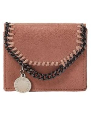 Stella McCartney Falabella Tri-Fold Wallet - White