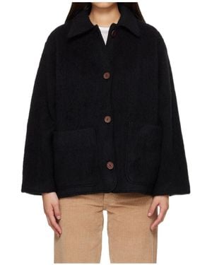 Baserange Single-Breasted Jacket - Black