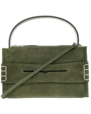 JW Anderson Jw Anderson Loafer Zip-Up Shoulder Bag - Green