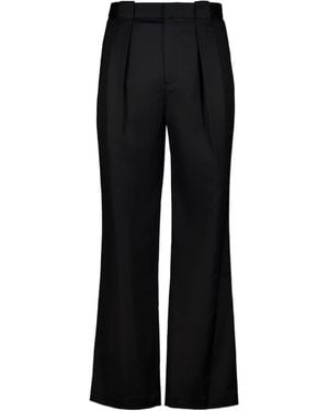 CASABLANCA Pleated Tailored Trousers - Black