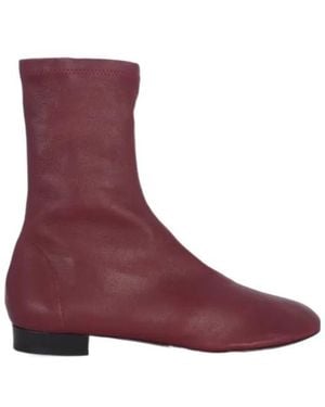 Neous Antes Leather Boots - Purple