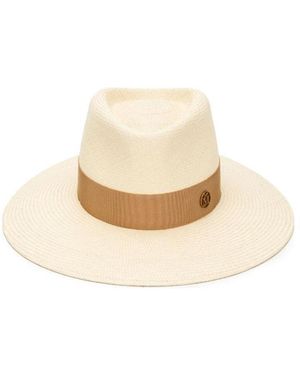 Maison Michel Charles Fedora Hat - White