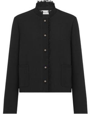 Dior Cropped Jacket - Black