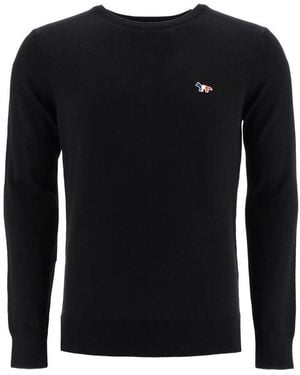 Maison Kitsuné Logo Pullover - Black