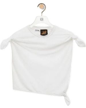 Loewe Knot Top - White