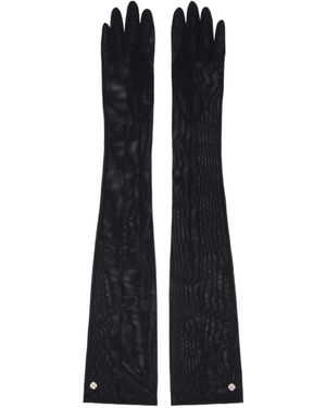 Handsome Stockholm Long Mesh Gloves - Blue