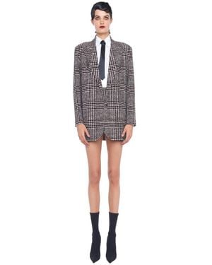 Norma Kamali Long-Sleeved Casual Jacket - Gray