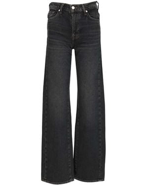 7 For All Mankind Belt Loop Jeans - Black